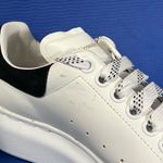 Alexander McQueen Women’s  Larry Oversized White/Black Shoe Sz 38 1/2 Sz 7.5 US Photo 2