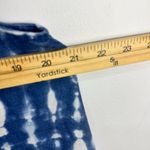 Tahari Linen Shift Dress Womens L Blue White Tie Dye Pockets Boho Coastal Resort Photo 4