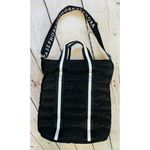 Sephora Black Quilted Nylon Tote Bag Photo 5