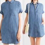 Madewell  Courier Chambray Denim Shirt Dress Photo 1