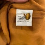 Lulus Lulu’s 4SI3NNA Brielle Bronze Satin Long Sleeve Midi Dress in Bronze Copper Photo 12