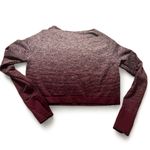 Boom Boom Jeans long sleeved gradient colors cropped workout top size L/XL Photo 1