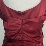 Jones New York  Backless Burgundy Formal Party Bridesmaid Sleeveless Dress petite Photo 6