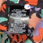 Maeve Anthropologie  Pink Green Floral Flutter Flare Sleeve Top‎ Women Sz 4 CPM4 Photo 4