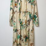 ZARA Multicolor Floral long Kimono Photo 2