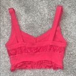 Free People Here I Go Red Bralette Photo 4