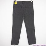 Madewell NEW Petite Stovepipe Jeans in Banberry Wash: Raw-Hem, P28 Photo 9