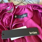 Krisa  Magenta Halter Mini Dress NWT Photo 6