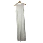 Boutique  White Crochet Maxi Swim Coverup M Photo 2
