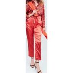 J.Crew  Drapey Tie Cargo Pants in Rusty Brick Sz. 4 Photo 1