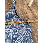 Serra  Women's Blue V-Neck Reversible Retro Tank Top Size Medium Photo 6