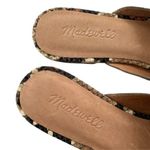 Madewell NWT Leather Snakeskin Embossed Flat Mules Shoes Size 6.5 Photo 6