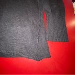 Habitat Cardigan Sweater Women’s XL Black Chunky Cotton Button casual cozy artsy Photo 11