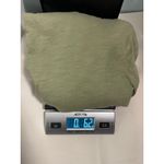 Neon‎ Buddha Green Cotton Long Sleeve Peplum Ruffle V Neck Tunic Top Women's S Photo 3