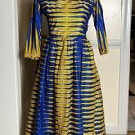 African Print Midi Dress Photo 0