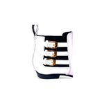 Gucci  Luxe Cordovan White Leather Buckle Ankle Boots Size 36 / 6 Photo 2