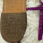 Sam Edelman Stylish Purple and Gold Women's Sandals Photo 5