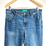 United Colors Of Benetton Bell Bottom Blue Jeans Photo 2