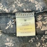 The Impeccable Pig  Floral Cold Shoulder Blouse Medium Photo 8