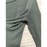 Beyond Yoga  Your Line Buttoned Boxy Rib Pullover Teal Long Sleeve - Size Small Photo 1