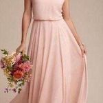 Jenny Yoo  Inesse Blush Maxi Dress Size 6 Photo 0