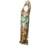 Isla & White High Neck Maxi Dress in Amalfi S Blue Photo 3