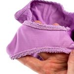 Show Me Your Mumu Wave Bikini Bottom in Bright Lilac Size Small Purple Ribbed S Photo 3