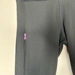Adidas Black and Pink Cropped Leggings medium Photo 2