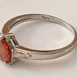 Heart Shaped Ring Red Photo 1