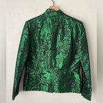 Burberry Jacquard Evening Jacket emerald green black Christmas jacket 12 Photo 5