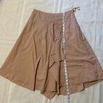 Kasper Beige A-Line Skirt with Brown Accent Photo 5