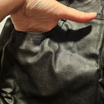 SweatyRocks  High Waist Faux Denim Faux Leather Stretchy Shorts with Pockets Photo 5