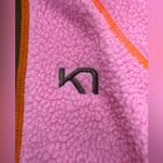 KARI TRAA Ragnhild Full Zip Midlayer Jacket – Size S, Prism Pink / Olive Photo 5