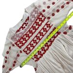 Free People  Need Me Embroidered Mini Dress in Ivory Comb Photo 10