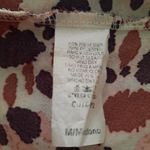 JODIFL  Animal Print Blouse Size Medium Photo 4