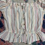 vintage savannah Cold Shoulder Top Photo 2