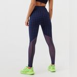 NWT Adidas x Ivy Park hounsdtooth leggings blue black Size XS Photo 1