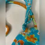 LA Hearts by PacSun Tropical Spring Charm Side Tie Bikini Top‎ Size M Orange Size M Photo 6