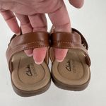 Clarks  Elizabelle Mia Fisherman Sandal Women's Leather Brown Size 9.5‎ Photo 5