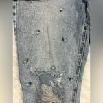 Material Girl Distressed Light Blue Jeans Size 7 Photo 3