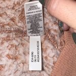 EXPRESS  Womens XS Pullover Sherpa Fleece 1/4 Zip Jacket Sweater‎ Beige Photo 8