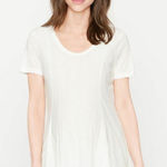 Luxe Essentials Denim NEW Maternity Tunic Knit L Pea in the Pod Textured White Size undefined Photo 0