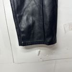Gap  Women’s Size 30 Vintage Slim High Rise Black Faux Leather Pants Photo 8