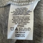 Ann Taylor  Sweatshirt Womens Medium Floral Embroidered Gray Photo 7