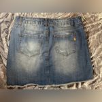 1822 Denim Slightly Distressed Skirt Size 12 Photo 11