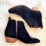 NWT REBELS Bea Black Leather Suede Ankle Booties Boot Black Size 10 Photo 3
