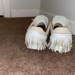 esseutesse Fringe Sneakers White Size 8 Photo 3