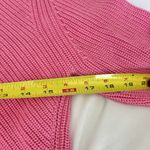 French Connection Nadia Mozart Aurora Pink Chunky Cotton Sweater Womens Small Photo 1