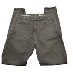 Gap 1969 Matte Black Skinny Jeans Size 30 Denim Photo 0