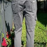 7 For All Mankind gray denim drawstring jeans/pants/joggers sz XS Photo 3